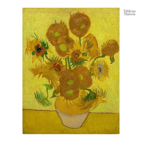 Reproduction artistique des tournesols de Van Gogh