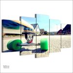 Illustration artistique pour planche de longboard