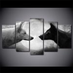 Décoration murale loup pour les amoureux de la nature