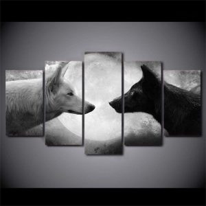 Décoration murale loup pour les amoureux de la nature
