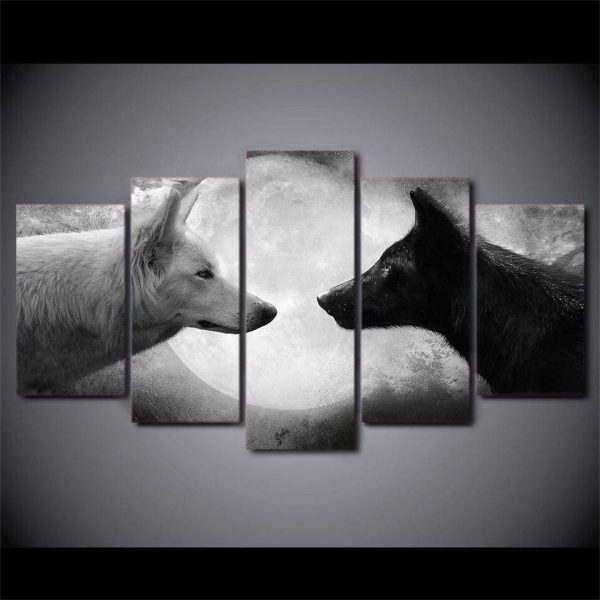 Décoration murale loup pour les amoureux de la nature