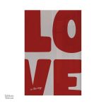 Affiche LOVE au design artistique pour ambiance stylée