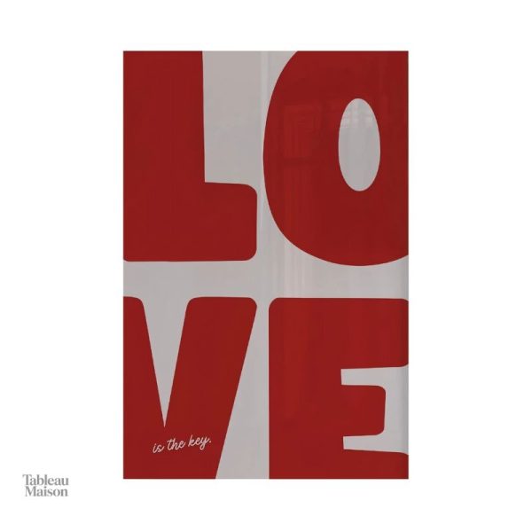 Affiche LOVE au design artistique pour ambiance stylée