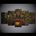 Tableau inspirant avec Bouddha rayonnant