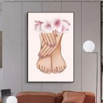 Tableau professionnel pour soins des ongles