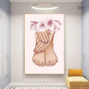Mobilier esthétique pour manucure en salon