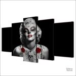 Tableau moderne de Marilyn, fusion de culture et d'art