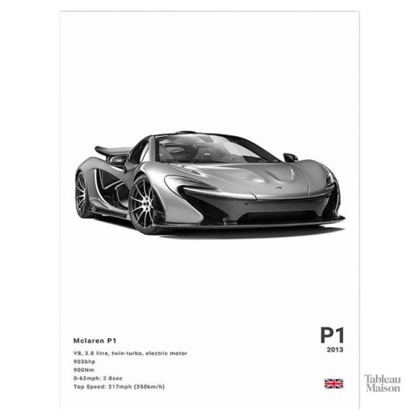 Art moderne inspiré par la McLaren P1