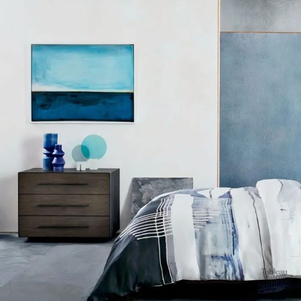 Décoration murale inspirée de la mer, design minimaliste