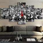 Tableau Michael Jordan en hommage au célèbre basketteur