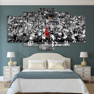 Art mural Michael Jordan pour les fans de basketball
