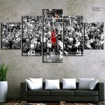 Tableau décoratif sur le thème de Michael Jordan