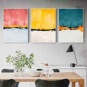 Tableau minimaliste couleur moderne