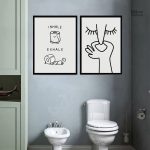 Décoration murale pour salle de bain