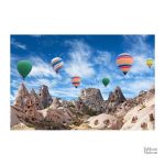 Tableau paysage de montgolfières survolant la Cappadoce