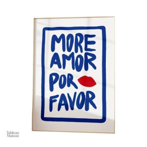 Œuvre contemporaine sur le thème de l'amour et de la passion