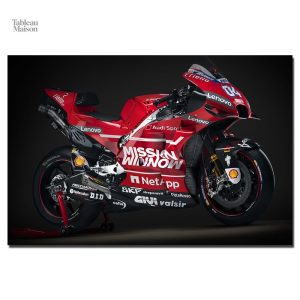 Tableau moto Ducati - design élégant pour passionnés