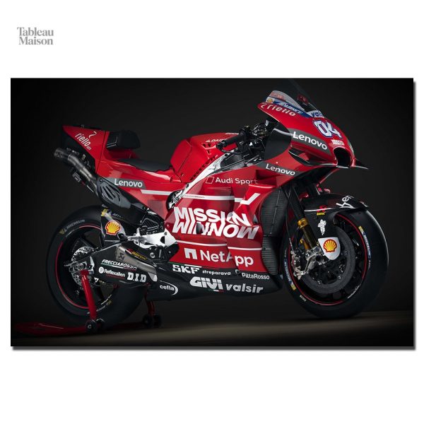 Tableau moto Ducati - design élégant pour passionnés