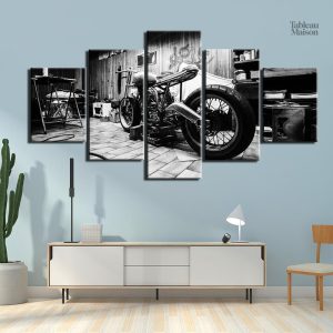 Œuvre d'art Rebelle, impression colorée sur toile