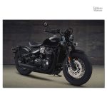 Illustration Triumph pour passionnés de motos