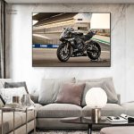 Tableau Yamaha pour passionnés de moto