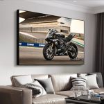 Tableau décoratif inspiré de l'univers Yamaha
