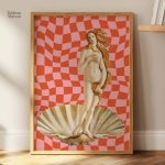Tableau Naissance de Vénus en style Pop Art