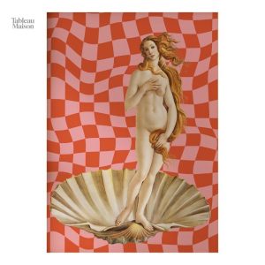 Oeuvre Pop Art sur la naissance de Vénus, design unique