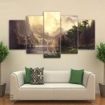 Tableau Nature paisible, œuvre d'art représentant la sérénité