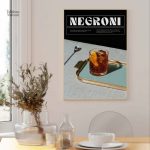 Tableau Negroni pour décoration de cuisine