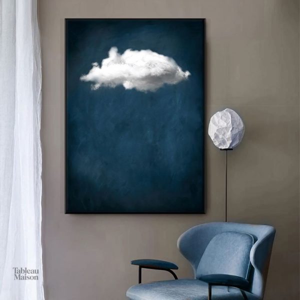 Tableau décoratif nuage pour une ambiance zen