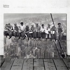 Ouvriers de New-York, illustration urbaine inspirante