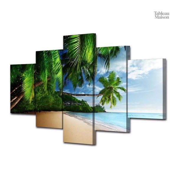 Tableau décoratif inspiré des tropiques et de la nature