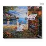 Tableau décoratif inspiré des paysages d'Italie