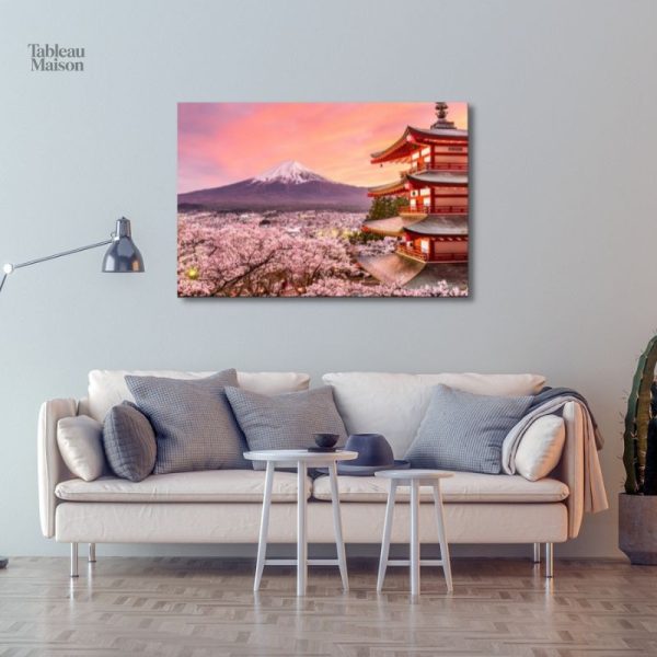 tableau-paysage-japonais-1 Tableau paysage japonais traditionnel