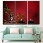 Art mural Petit Bouddha pour une ambiance apaisante
