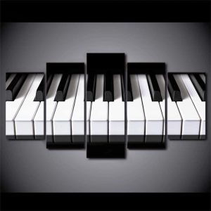 Tableau artistique en monochrome, style moderne et minimaliste