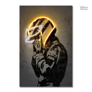 Tableau inspirant sur le thème de la moto