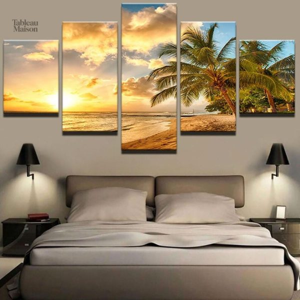 Tableau Plage tropicale décoratif