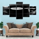 Tableau Platine vinyle en décoration murale