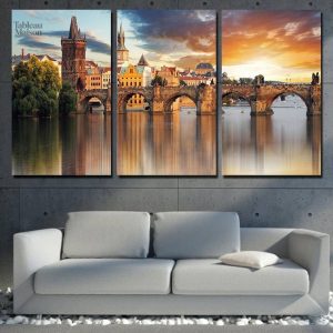 Tableau du Pont-Charles à Prague