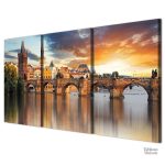 Vue artistique du célèbre Pont-Charles à Prague
