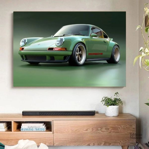 Art mural Porsche 911 classique