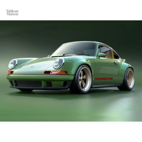 Illustration de la Porsche 911 emblématique