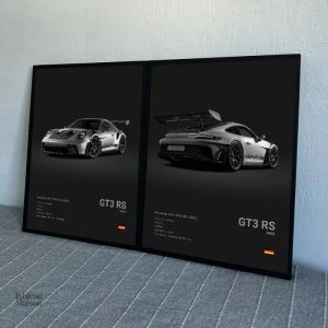 Œuvre artistique Porsche GT3