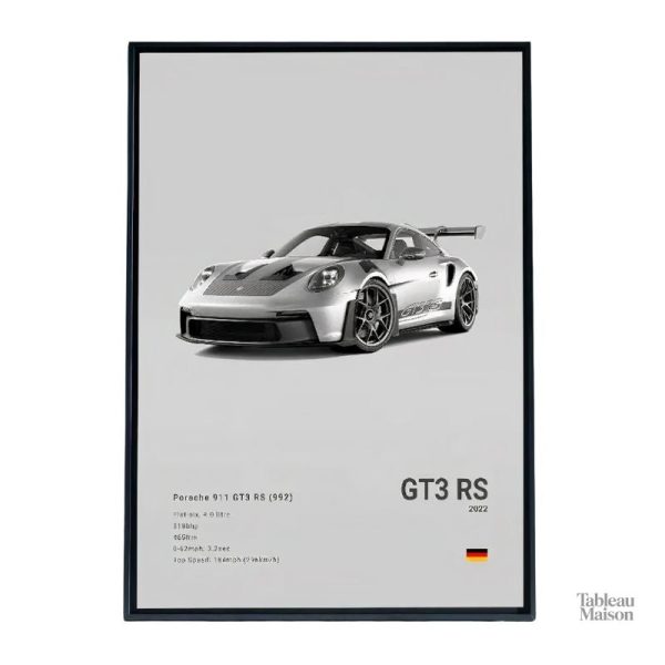 Tableau moderne Porsche GT3 RS