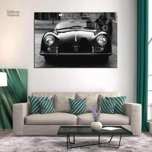 Art mural Porsche rétro