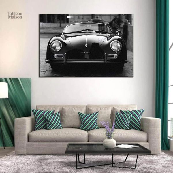Art mural Porsche rétro