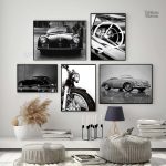 Tableau artistique voiture vintage