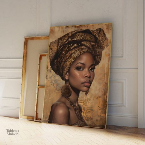 Œuvre d'art afro pour embellir un intérieur